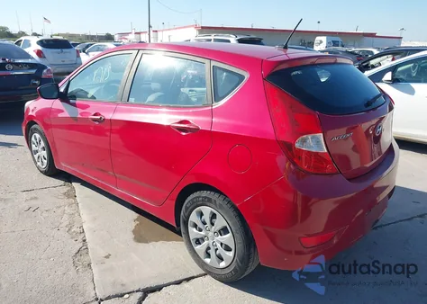 2017 Hyundai Accent Se z USA, uszkodzony, nr VIN KMHCT5AE3HU311577